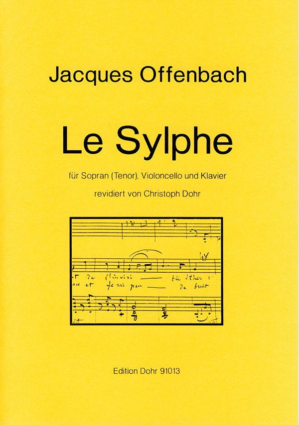 Le Sylphe für Mezzosopran,&nbsp;&nbsp;Violoncello und Klavier&nbsp;&nbsp;
