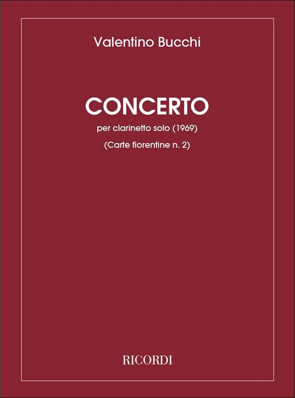 Concerto für Klarinette solo    