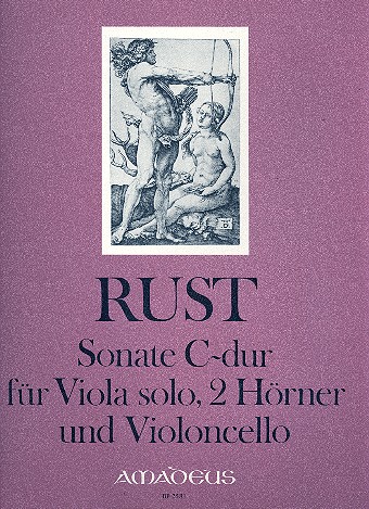 Sonate C-Dur für Viola solo,  2 Hörner und Violoncello  