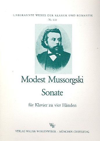 Sonate&nbsp;&nbsp;für Klavier zu 4 Händen&nbsp;&nbsp;