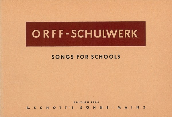 Bissell, Keith: Songs for Schools&nbsp;&nbsp;für Singstimme, Blockflöten und Schlagzeug&nbsp;&nbsp;Sing- und Spielpartitur