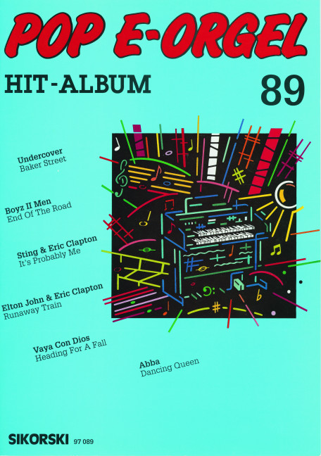 POP E-ORGEL HIT-ALBUM BAND 89&nbsp;&nbsp;&nbsp;&nbsp;