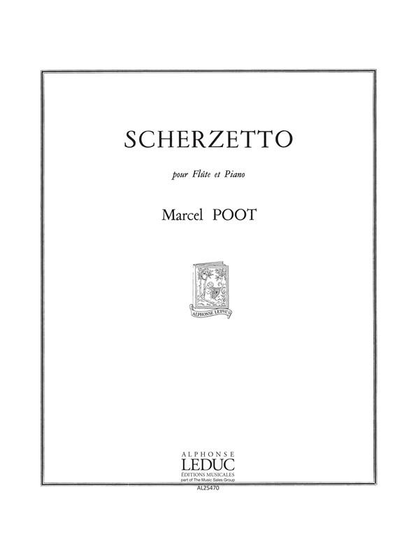 Scherzetto  pour flute et piano  