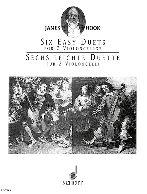 6 leichte Duette op.58  für 2 Violoncelli  