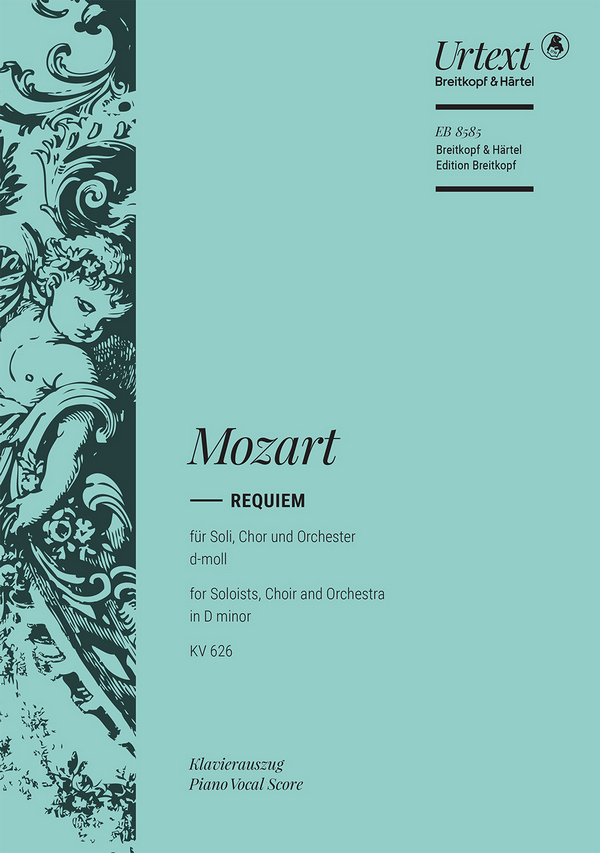 Requiem d-Moll KV626&nbsp;&nbsp;für Soli, Chor und Orchester&nbsp;&nbsp;Klavierauszug