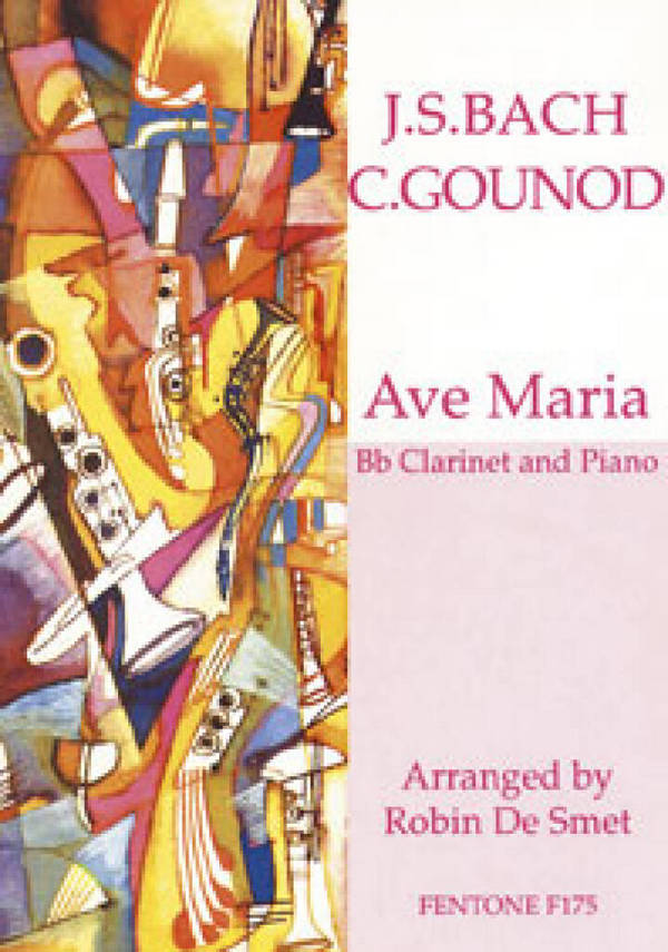 Ave Maria  for clarinet and piano  