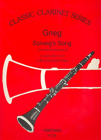 Solveig's Song&nbsp;&nbsp;for clarinet and piano&nbsp;&nbsp;