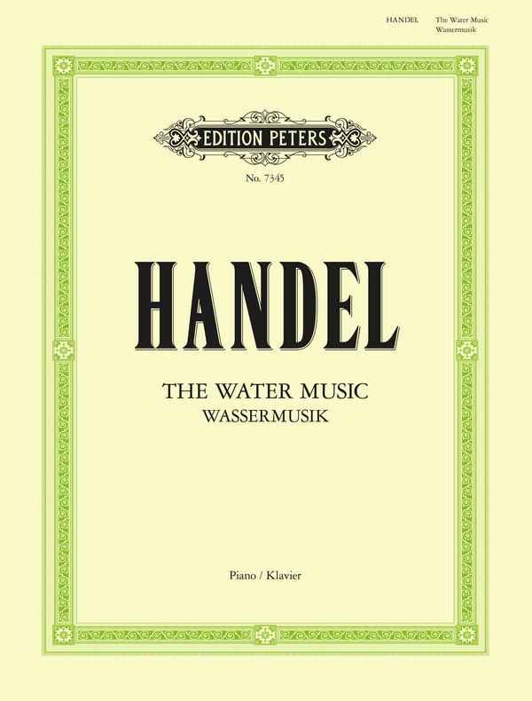 The Water Music for piano solo&nbsp;&nbsp;für Klavier&nbsp;&nbsp;
