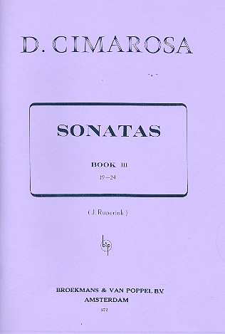 Sonatas vol.3 (nos.19-24)&nbsp;&nbsp;for piano&nbsp;&nbsp;