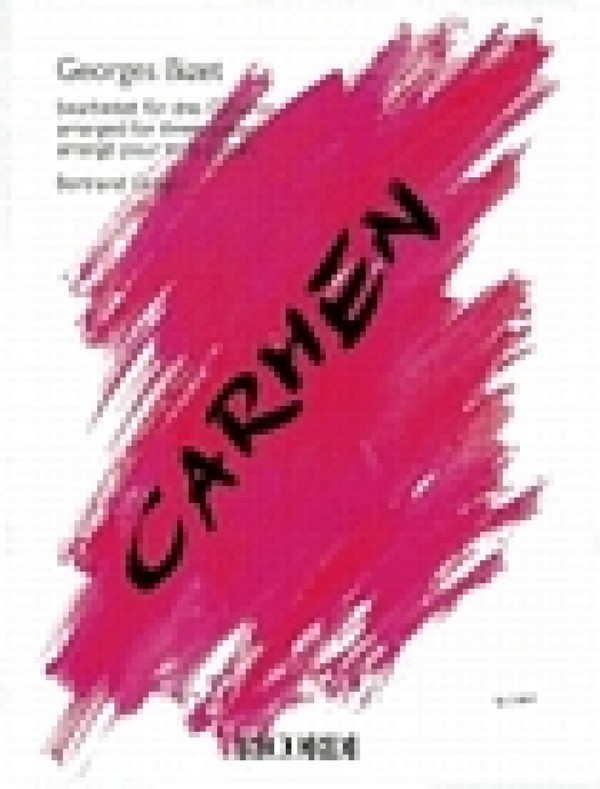 Carmen für 3 Gitarren  Partitur und 3 Stimmen  