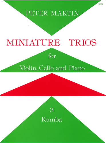 Miniature Trios vol.3 Rumba  for violin, cello and piano  