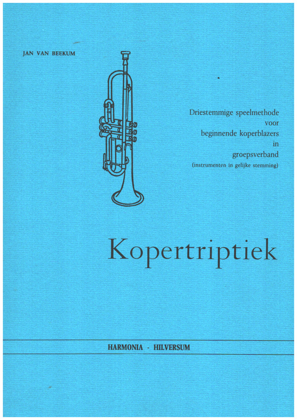 Kopertriptiek dreistemmige speelmethode voor beginnende koperblazer  für 3 Trompeten  