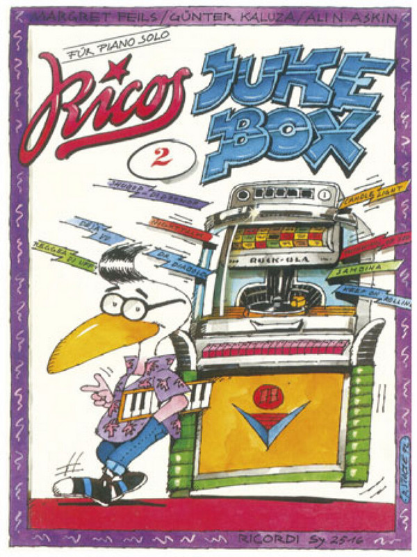 Ricos Jukebox Band 2  18 schnurrige Klavier-Ideen  für die Mittelstufe