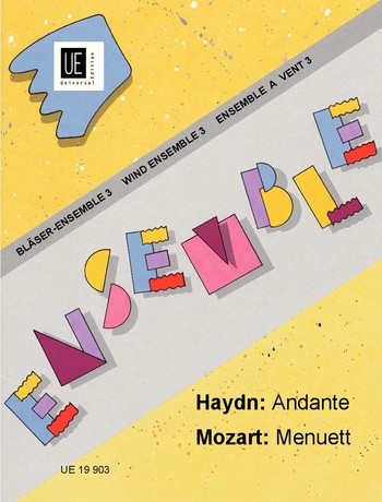 ue blaeser - ensemble 3&nbsp;&nbsp;haydn, andante aus sinfonie nr.94&nbsp;&nbsp;mozart, menuett aus don giovanni