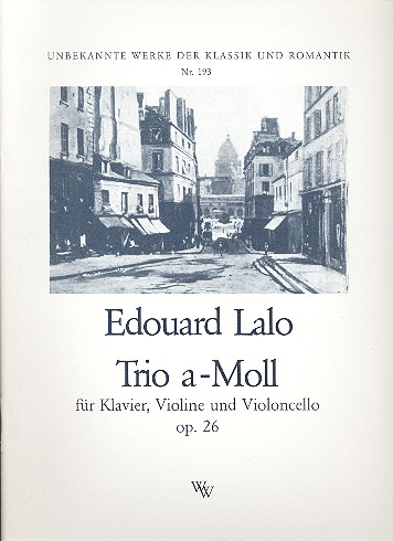 Klaviertrio a-Moll op.26  für Klavier, Violine und Violoncello  