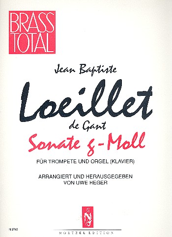 Sonate g-Moll&nbsp;&nbsp;für Trompete und Orgel (Klavier)&nbsp;&nbsp;