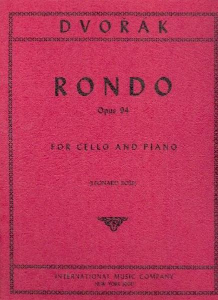 Rondo op.94&nbsp;&nbsp;for cello and piano&nbsp;&nbsp;