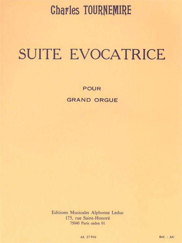 Suite évocatrice pour grand orgue    
