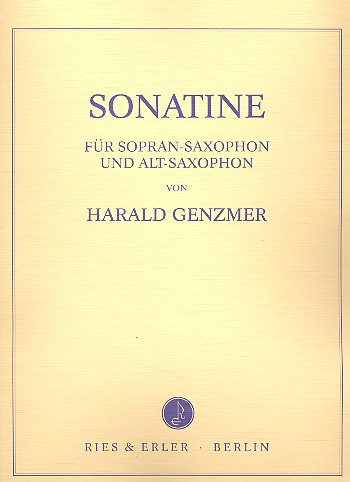 Sonatine  für Sopran- und Altsaxophon  