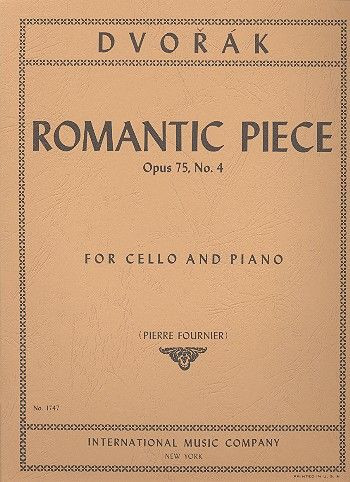 Romantic Piece op.75,4&nbsp;&nbsp;for cello and piano&nbsp;&nbsp;