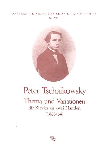 Thema und Variationen&nbsp;&nbsp;für Klavier&nbsp;&nbsp;