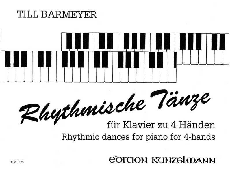 Rhythmische Tänze&nbsp;&nbsp;für Klavier zu 4 Händen&nbsp;&nbsp;