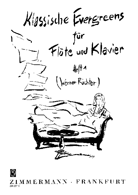 Klassische Evergreens Band 1&nbsp;&nbsp;für Flöte und Klavier&nbsp;&nbsp;