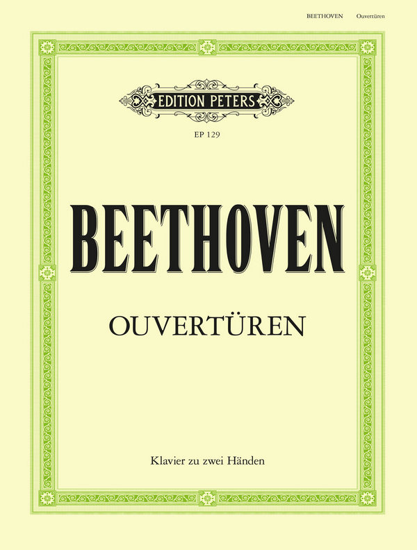 Ouvertüren&nbsp;&nbsp;für Klavier&nbsp;&nbsp;