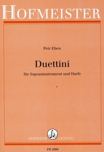 Duettini für Sopraninstrument  und Harfe  
