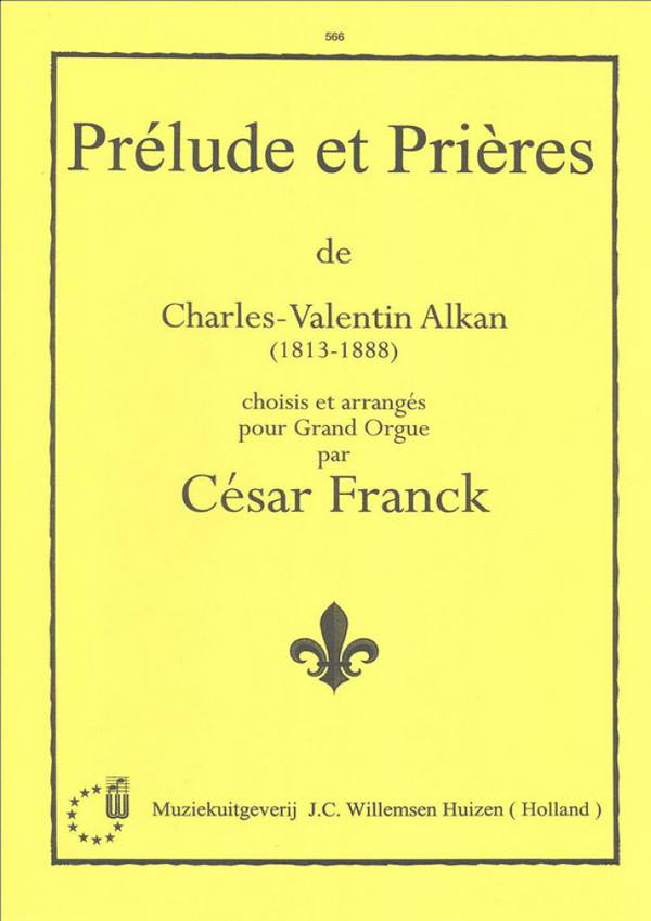 Prélude et prières pour grand orgue    