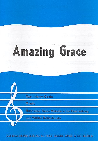 Amazing Grace: Einzelausgabe  für Klavier  