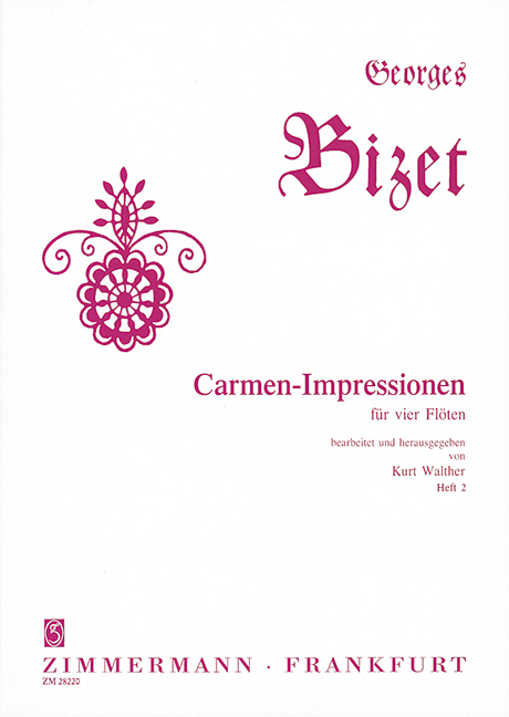 Carmen-Impressionen Band 2  für 4 Flöten  
