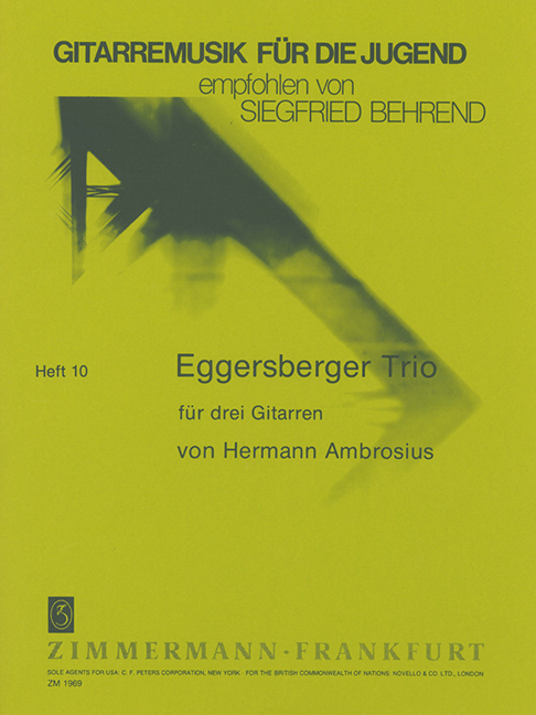 Eggersberger Trio für 3 Gitarren    