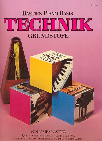 Bastien Piano Basis Technik Grundstufe    