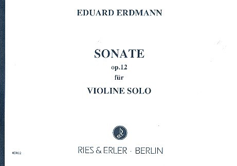 Sonate op.12&nbsp;&nbsp;für Violine solo&nbsp;&nbsp;