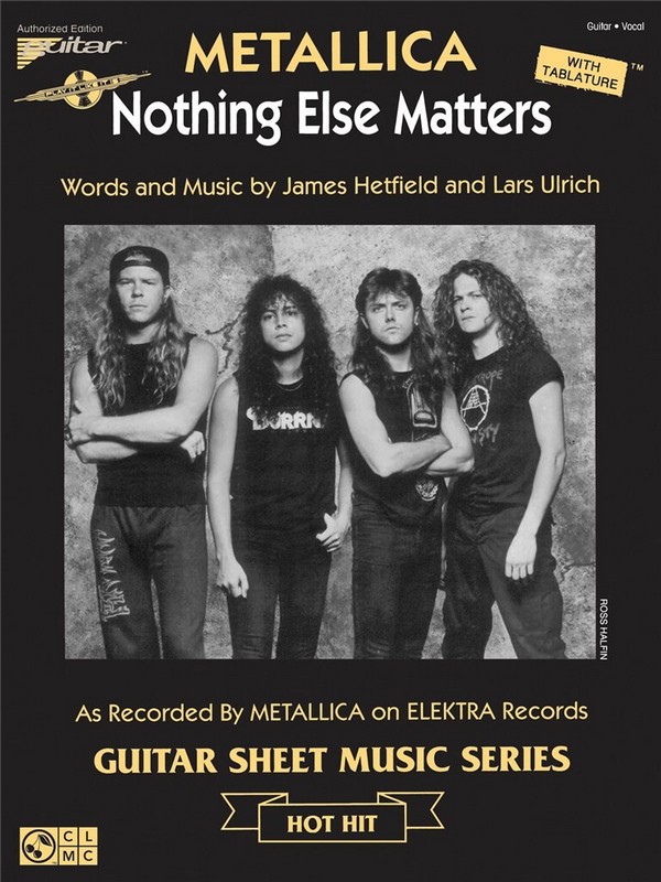 Nothing else matters: Metallica&nbsp;&nbsp;Einzelausgabe guitar/vocal&nbsp;&nbsp;