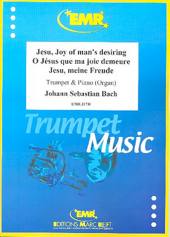 Jesu meine Freude für&nbsp;&nbsp;Trompete und Klavier&nbsp;&nbsp;