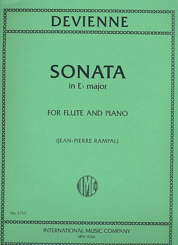Sonata E flat major op.58,6  for flute and piano  