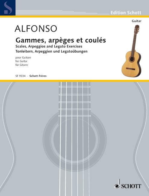 GAMMES, ARPEGES ET COULES POUR  LA GUITARE  
