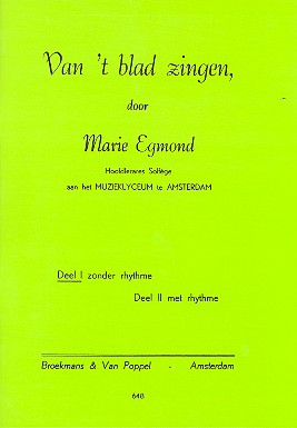 Van't blad zingen vol.1&nbsp;&nbsp;zonder rhythme&nbsp;&nbsp;