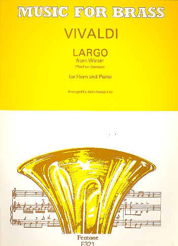 Largo from Winter  for horn in F and piano  