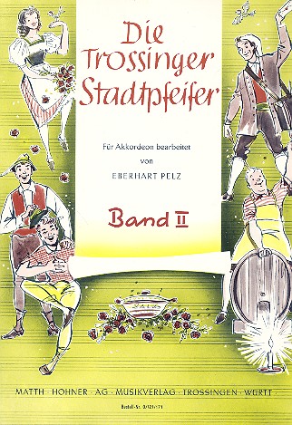 Die Trossinger Stadtpfeifer Band 2  für Akkordeon  