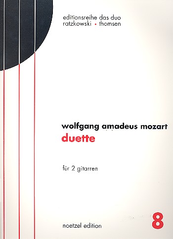 Duette&nbsp;&nbsp;für 2 Gitarren&nbsp;&nbsp;