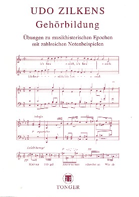 Gehörbildung Übungen zu musik-  historischen Epochen mit zahlreichen  Notenbeispielen