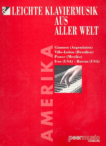 Leichte Klaviermusik aus aller Welt - Amerika&nbsp;&nbsp;für Klavier&nbsp;&nbsp;