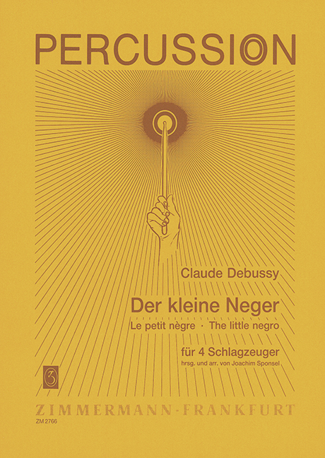 DER KLEINE NEGER F.4 SCHLAGZEUGER  PARTITUR/SCORE  