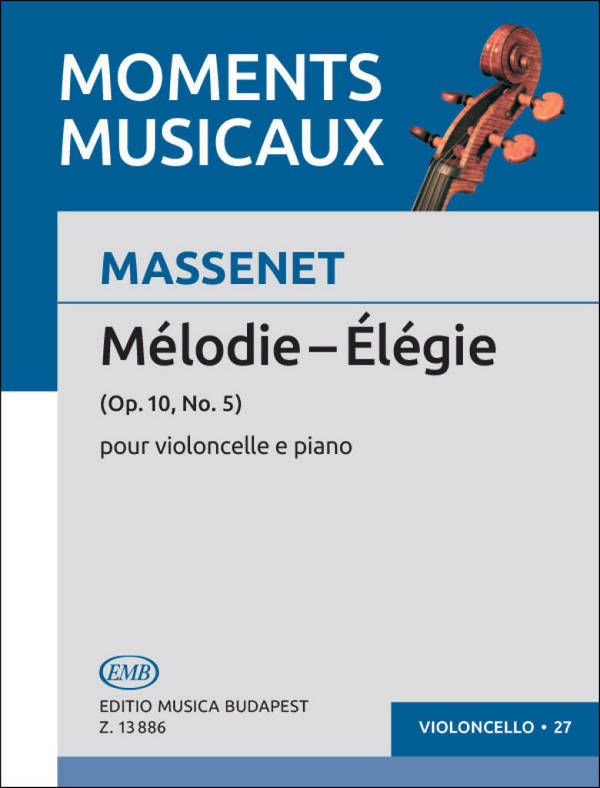 Melodie-Elegie op.10,5 für Cello  und Klavier  