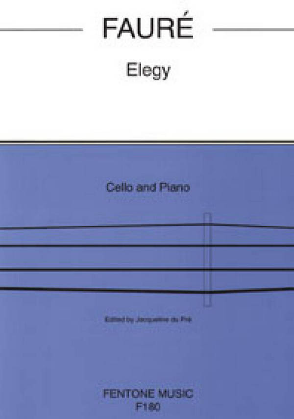 Elegy  for cello and piano  