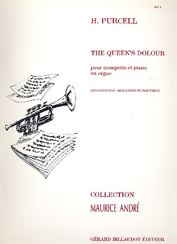 The Queen's Dolour pour trompette&nbsp;&nbsp;et piano ou orgue&nbsp;&nbsp;
