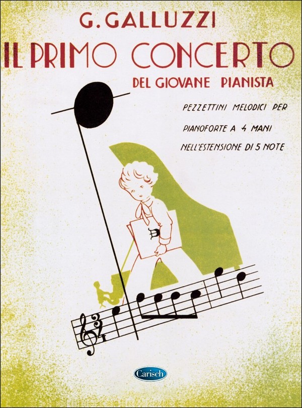 Il primo concerto del giovane&nbsp;&nbsp;pianista serie 1 vol.2 per&nbsp;&nbsp;pianoforte a 4 mani